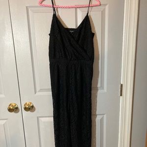 Stunning Black Lace Madewell Jumpsuit
